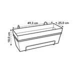 loft urban trough allin1 50cm white